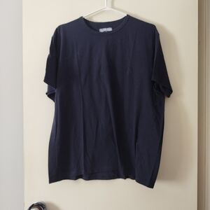 VILEBREQUIN Navy Blue Cotton Turtle 🐢 Logo T-Shirt XXL